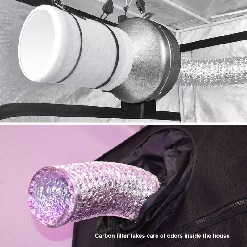 Use carbon filters to avoid cannabis odors