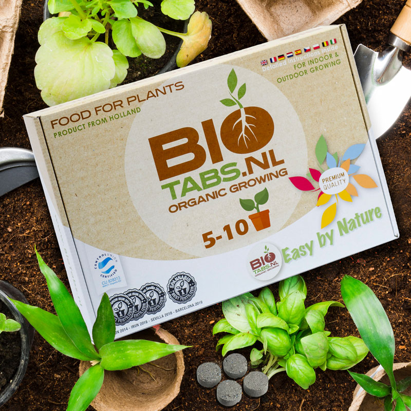 Biotabs special soil quality organic cannabis growing kit