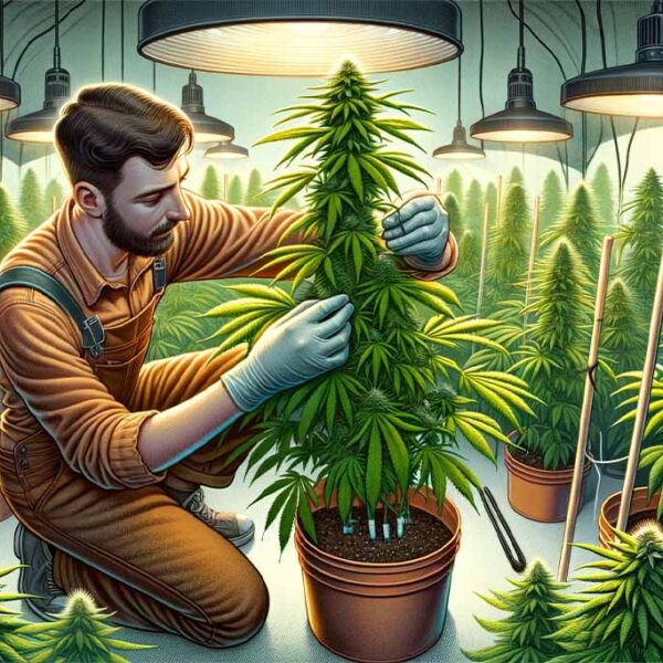 Growing cannabis with the Jungle of Green (JoG) method